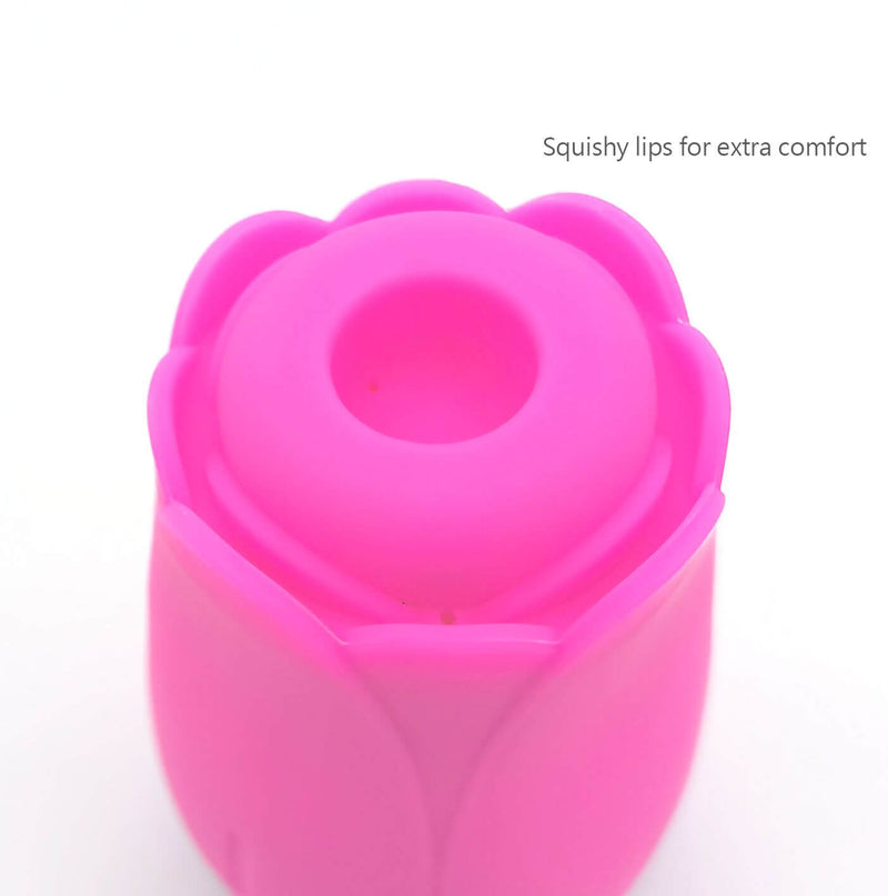 Tulip Pro Suction Vibe Pink Rechargeable Vibrator