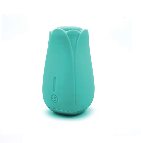 Tulip Pro Suction Vibe Teal Rechargeable Vibrator