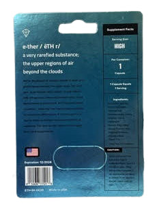 Assorted Pill Vendors Ether Advanced Energy Release 1 Piece at $9.99