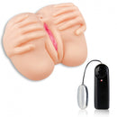 Electric / Hustler Lingerie Hustler Vibrating Spread From Behind Pussy and Ass Stroker at $59.99