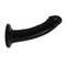 Vixen Creations Vixen Creations Vixskin Leo G-Spot Curved Silicone Dildo with Suction Cup Black at $60.99