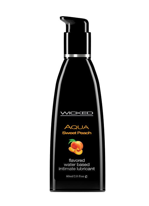 Wicked Lubes WICKED AQUA SWEET PEACH 2 OZ at $8.99
