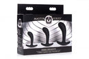 XR Brands Master Series Dark Delights 3 Piece Curved Silicone Anal Trainer Set at $19.99