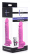 XR Brands Strap U Power Pecker 7 inches Dildo Silicone wilh Balls Pink at $27.99