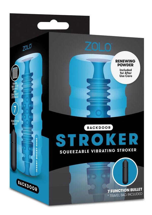 X-Gen Products ZOLO BACKDOOR SQUEEZABLE VIBRATING STROKER at $24.99